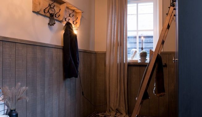 Binnenvloer landelijke stijl