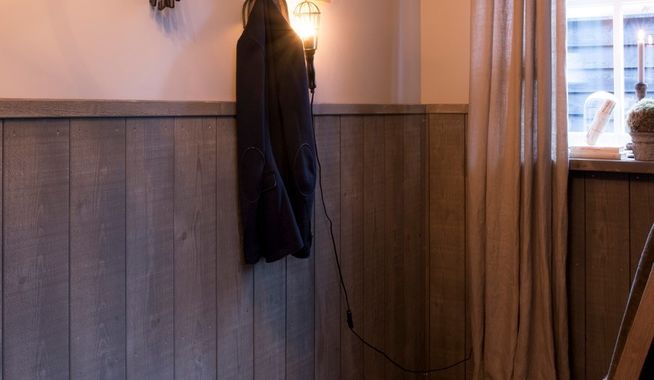 Binnenvloer landelijke stijl