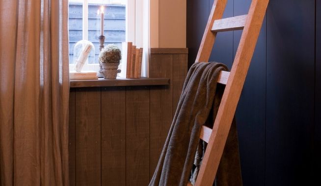 Binnenvloer landelijke stijl