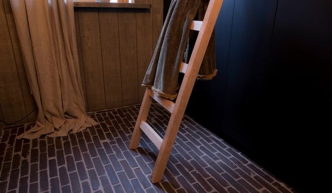 Binnenvloer landelijke stijl