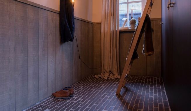 Binnenvloer landelijke stijl