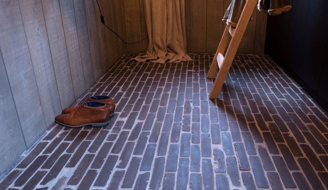 Binnenvloer landelijke stijl