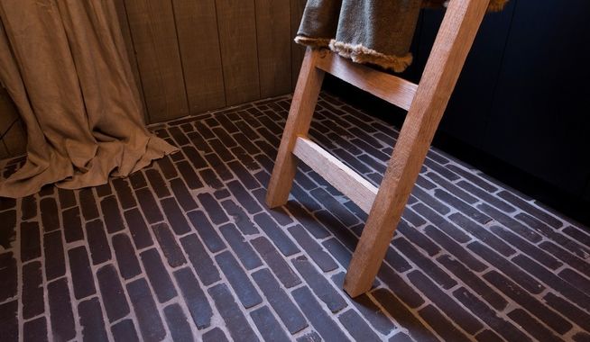 Binnenvloer landelijke stijl