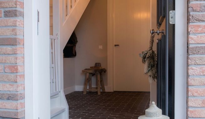 Binnenvloer landelijke stijl