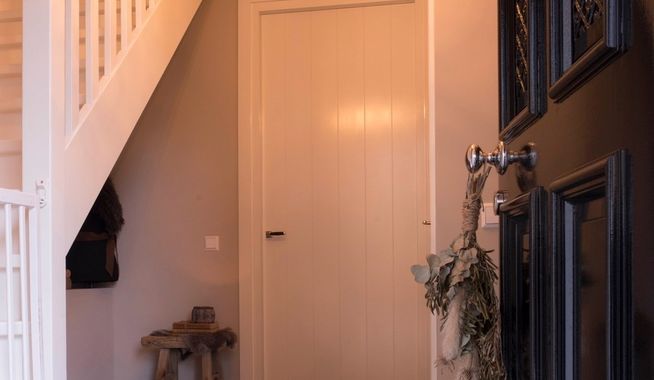 Binnenvloer landelijke stijl