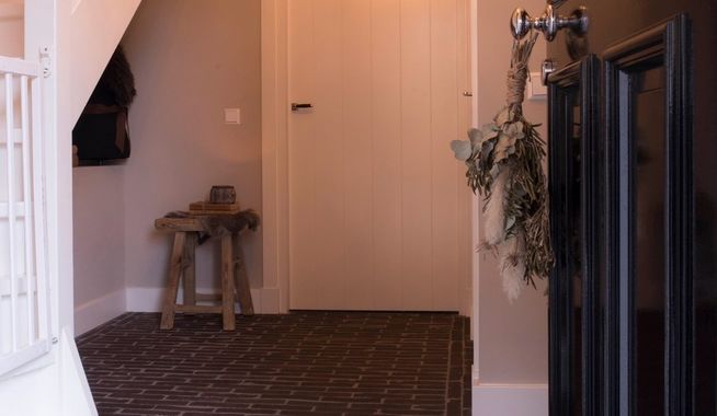 Binnenvloer landelijke stijl