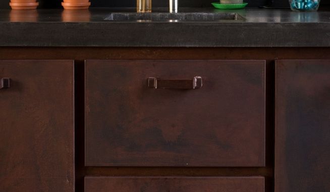 Industriële keuken met oude Waaltjes