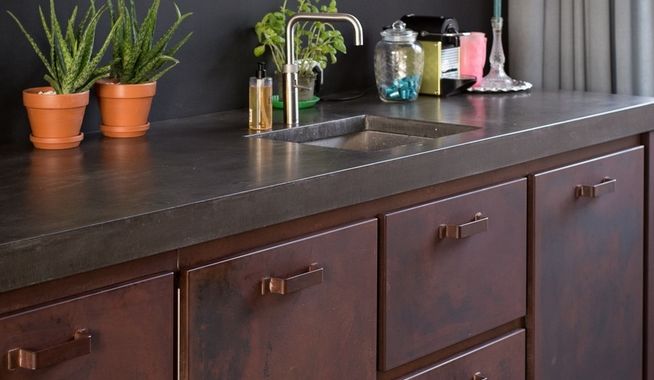 Industriële keuken met oude Waaltjes