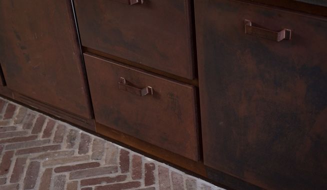 Industriële keuken met oude Waaltjes