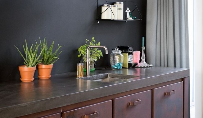 Industriële keuken met oude Waaltjes