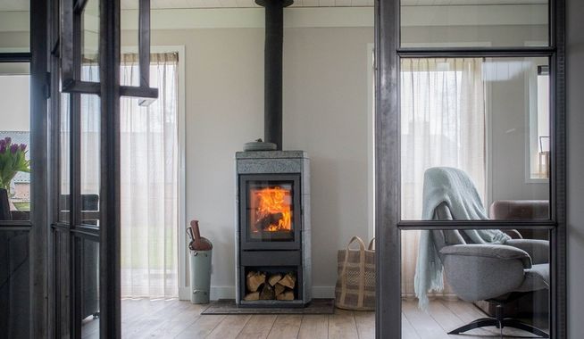 Bestrating rondom kachel