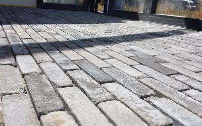 Uitbouw met binnenklinkers