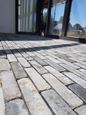 Uitbouw met binnenklinkers